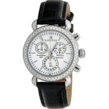 Sartego Ladies Diamond Strap Chronograph White Dial SDWT185B