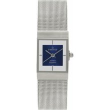 Sartego SVS173 Stainless Steel Dress Blue Dial Mesh Band