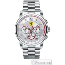 Scuderia Ferrari - Mens Stainless Steel Sf 107 'heritage' Watch - 0830055