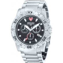 SE-9008-11 Swiss Eagle Mens FLEET Chronograph Watch