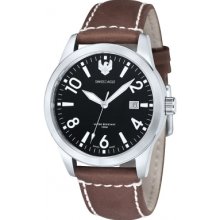 SE-9029-03 Swiss Eagle Mens CADET Brown Watch