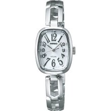 Seiko Aged021 Wired Sweet Collection Solar White Ladies Watch