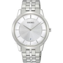 Seiko Classic Modern Time Slim Case Watches