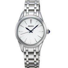 Seiko Ladies Stainless Sports Quartz Watch SRZ381P1 SRZ381P SRZ381