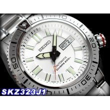 Seiko Men's Automatic Diver's Watch Skz323j1 Warranty,box, Rrp:Â£350