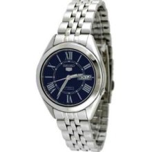 Seiko SNKL31 Mens Seiko 5 Automatic Link Bracelet Blue Dial