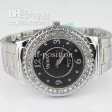 Shipping,wholesale,sale,new Gift Crystal Dial Womens Lady Mens Analo