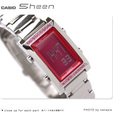 SHN-1008DJ-4AJF Casio Japanese wristwatch Japan Drop Petit Sheen SHN