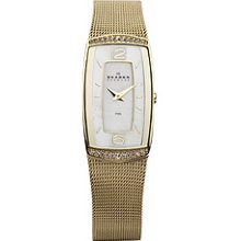 Skagen 2-Hand with Glitz Steel Mesh Women's watch #887SGG