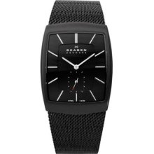 Skagen Denmark 915xlbsb Matte Textured Mesh Mens Watch