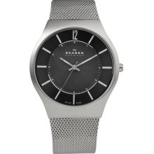 Skagen Solar Stainless Steel Mesh Men's Watch 833XLSSB1