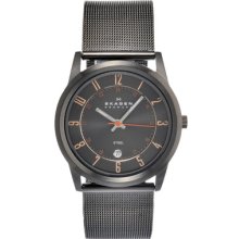 Skagen Watches Men's Brown Dial Stainless Steel Stainless Steel/Brown