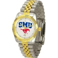 Southern Methodist Mustangs SMU NCAA Mens Steel Executive Watch ...