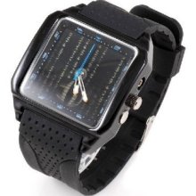 Sport Nightlight Digital Meteor Shower Watch 50m Shifty Dial Words M156