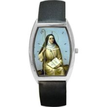 St Monica Patron Saint Of Marriage Wrist Watch