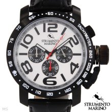 STRUMENTO MARINO SM051LBK/WH Chronograph Men's Watch