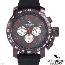 STRUMENTO MARINO SM051RBR/BK Chronograph Men's Watch