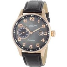 Stuhrling Men's 148.33451 Classic Heritage Automatic Mother Of Pearl Date Watch