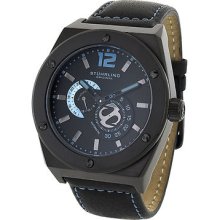 Stuhrling Original Men's 281.33551 Esprit Black Pvd Case,