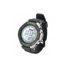 SUNROAD FX711B Digital Fishing Barometer Watch - Black