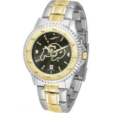 Suntime Colorado Buffaloes Competitor AnoChrome Two Tone Watch