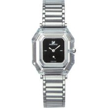 Swarovski Tokyo Black Ridged Dial, Solid