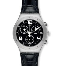 Swatch Black Casual Mens Watch YCS569