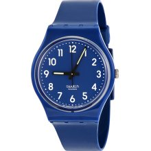 Swatch Color Codes Up-Wind Blue Plastic Unisex Watch GN230