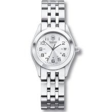 Swiss Army 241045 Women's Alliance Dual Fin Silver Dial-brand In Box W/tag