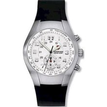 Swiss Army Watch 24134 Men's Mavericks Silver Dial