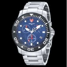 Swiss Eagle Sea Bridge Blue Dial Watch