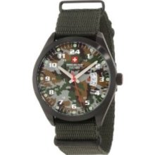 Swiss Military Calibre Mens 06-4T1-13-016T Trooper IP Black Second