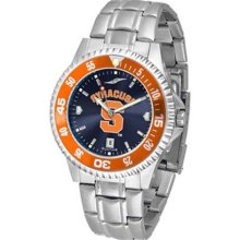 Syracuse University Men's Stainless Steel Dress Watch