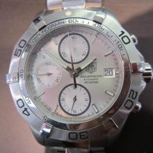 Tag Heuer Aquaracer Men's Watch Automatic Sapphire All Stainless S Original