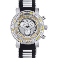 Techno Master Watches Mens Diamond Sport Watch 2.50ct