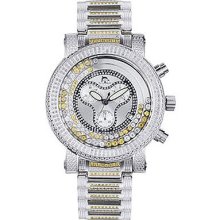 Techno Master Watches Mens Floating Diamond Watch 7.50