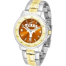 Texas Longhorns UT NCAA Mens Two-Tone Anochrome Watch ...