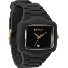 The Rubber Player Watch for All - One Size - Matte Black / Gold