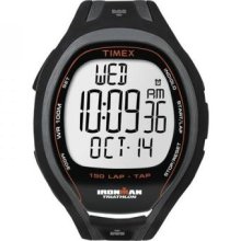 Timex 150 Lap Tap T5k253 Sports Watch: Black