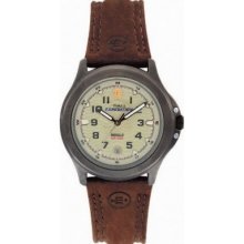 Timex Expedition Casual Analog Quartz Sports Watch With Brown Leather Strap - T47042 Pf