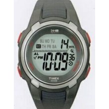 Timex Gray/Red 1440 Sports Digital Full Size Watch