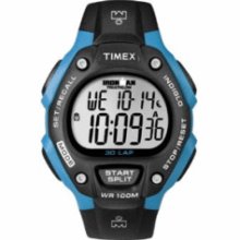 Timex Ironman 30-Lap Full Size Watch - Blue/Black