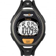 Timex ironman 50 lap mens digital watch black orange