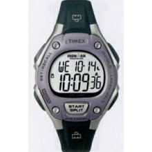 Timex Ironman Black/Lilac Purple Traditional 30 Lap Mid-size Watch