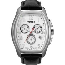 Timex Men Watch T 50m Leather Fashion +xpress +warranty T2m982