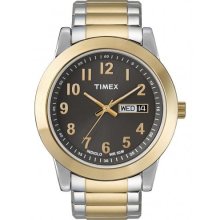 Timex Men's T2M804 Two-Tone Analog Dress Stainless Steel Bracelet Watch