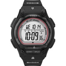 Timex Shock-Resistant Steel 30-Lap Watch