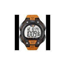 Timex T5K493 Mens Ironman 50-lap Orange Strap Digital