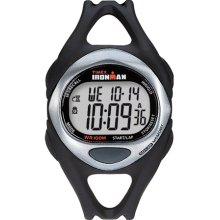 Timex Unisex T54281 Black Resin Quartz Watch with Digital Dial