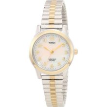 Timex Women s Classic Expansion Quartz Mother-of-Pearl Dial Stainless Steel Bracelet Watch